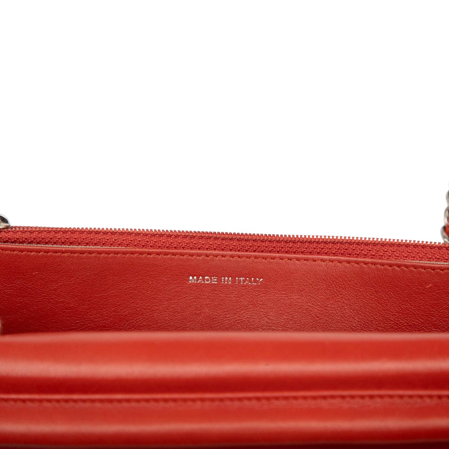 Chanel CC Caviar Wallet On Chain