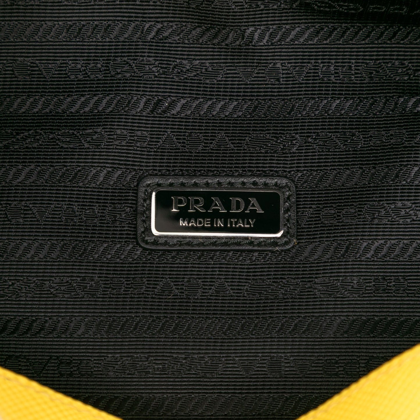 Prada Saffiano Triangle Convertible Shoulder Bag
