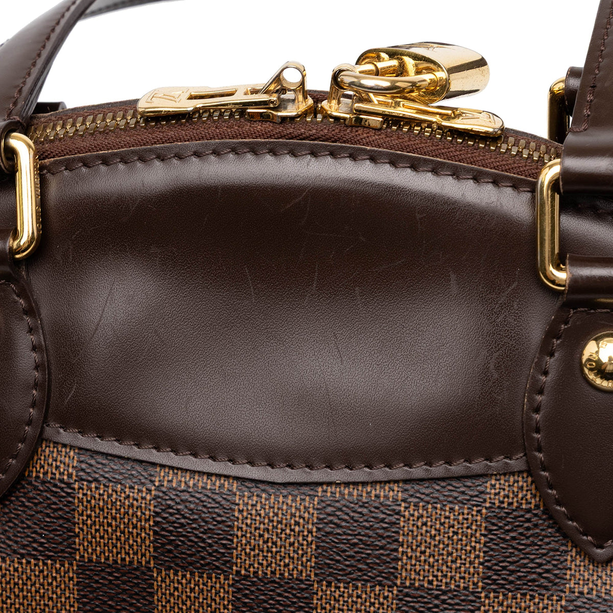 Louis Vuitton Damier Ebene Verona PM — Brown
