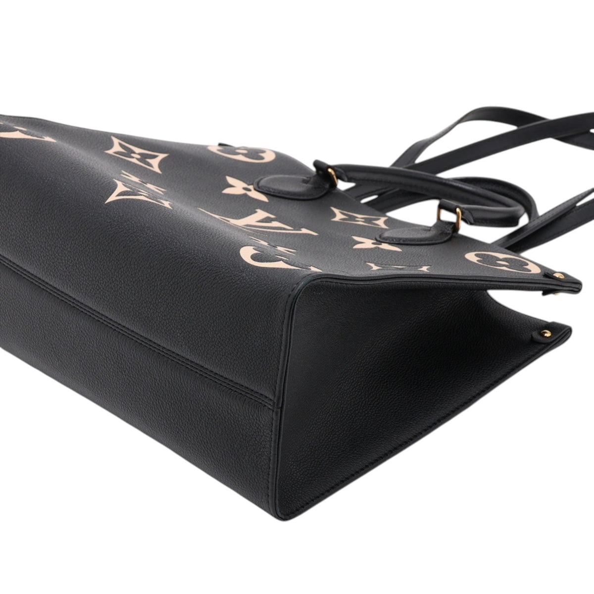 Louis Vuitton Bicolor Monogram Empreinte Giant Onthego MM — Black