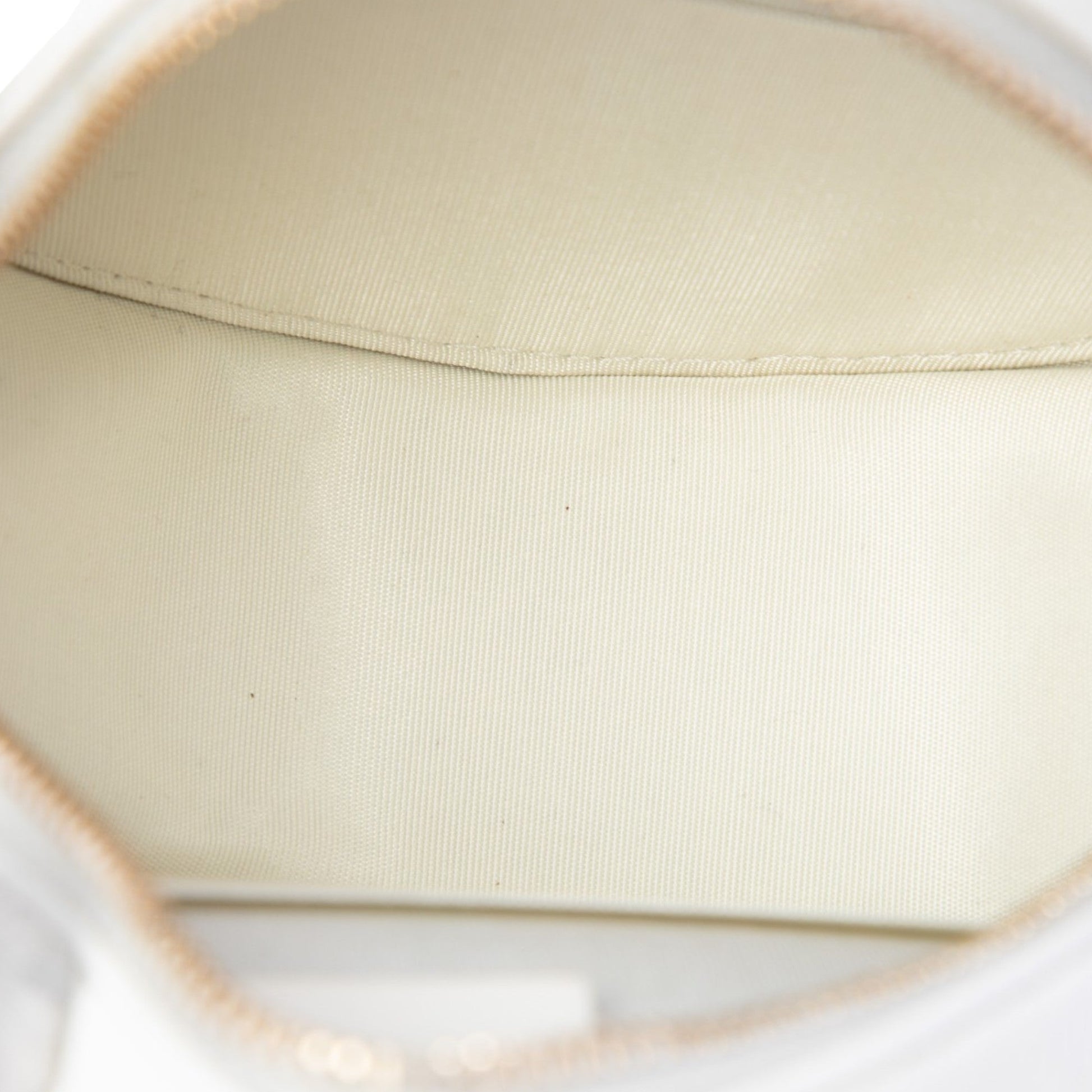 Chanel Quilted Goatskin 19 Round Clutch With Chain