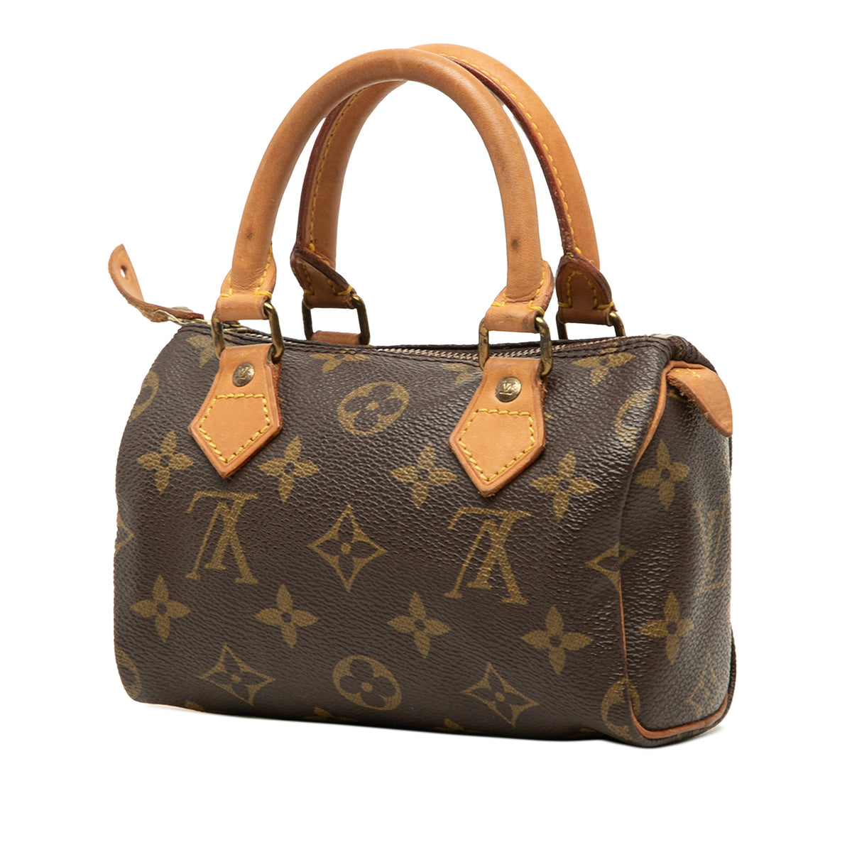 Louis Vuitton Monogram Mini Speedy HL — Brown