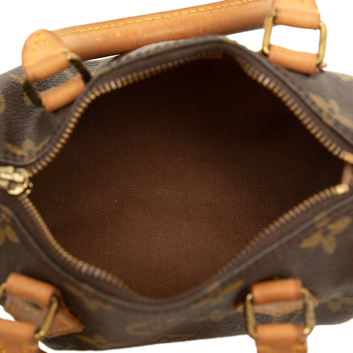 Louis Vuitton Monogram Mini Speedy HL — Brown