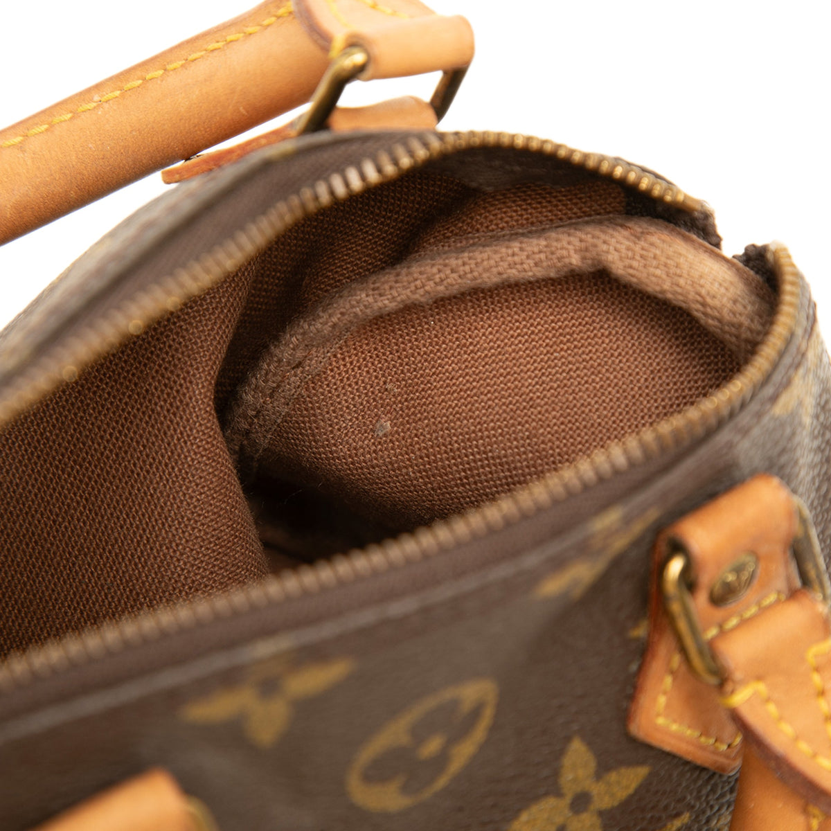 Louis Vuitton Monogram Mini Speedy HL — Brown