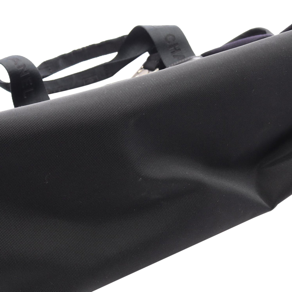 Chanel Sport Line Wool Handbag — Black
