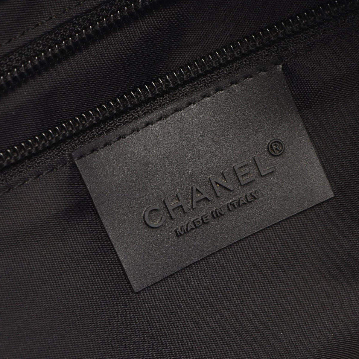 Chanel Sport Line Wool Handbag — Black