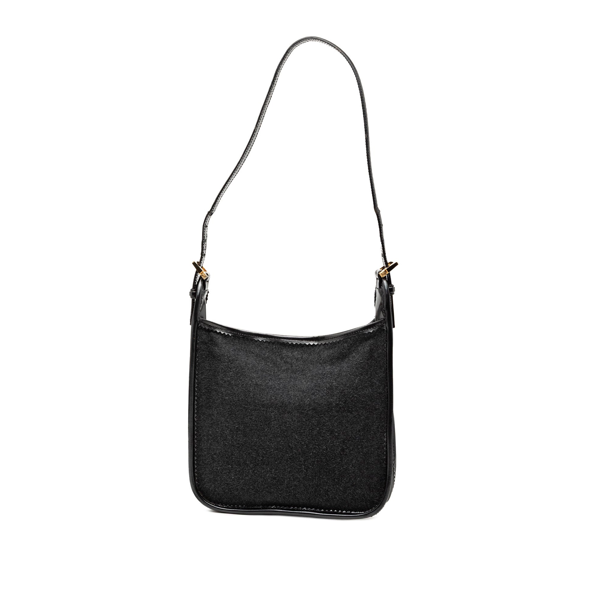 LOEWE Wool Anagram Shoulder Bag