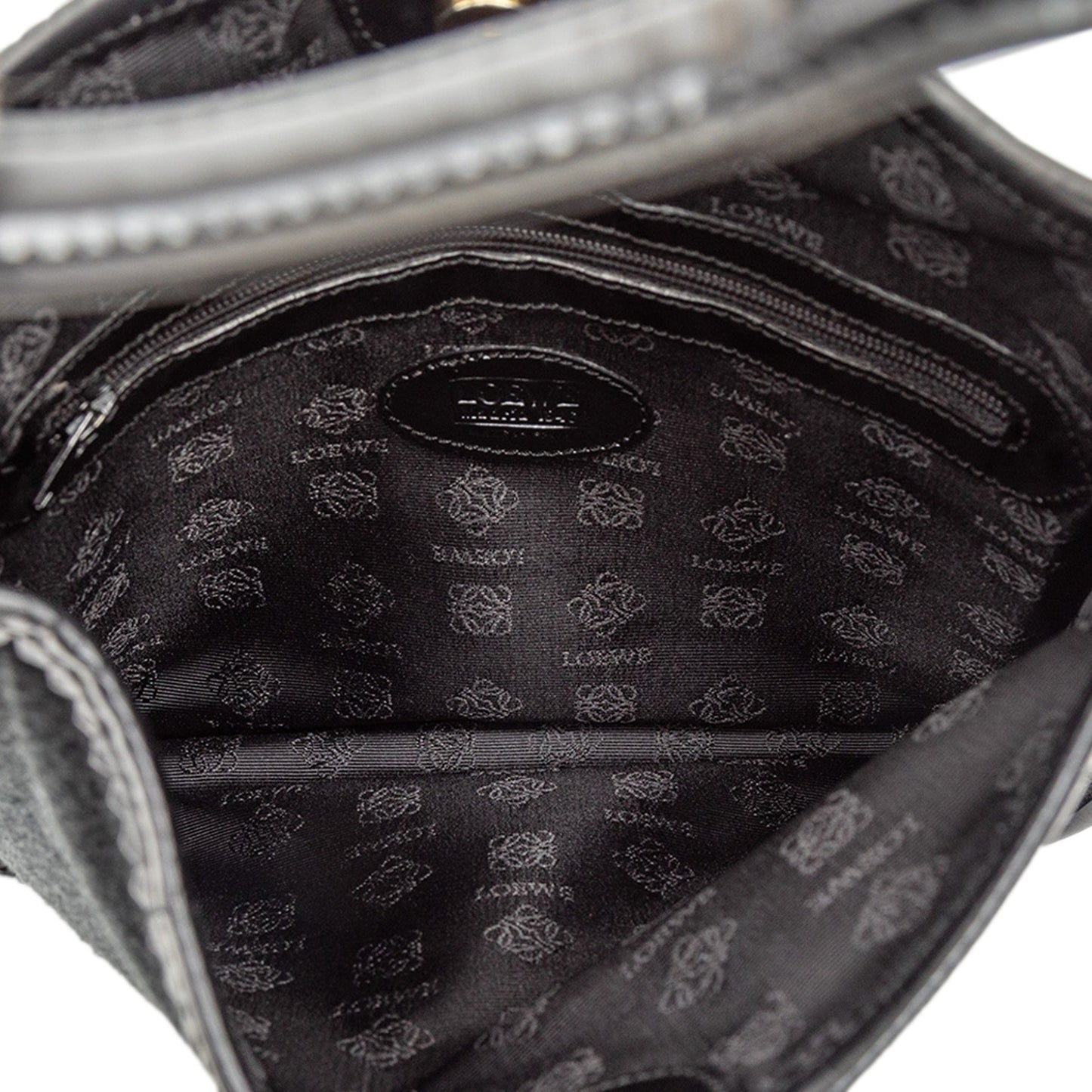 LOEWE Wool Anagram Shoulder Bag