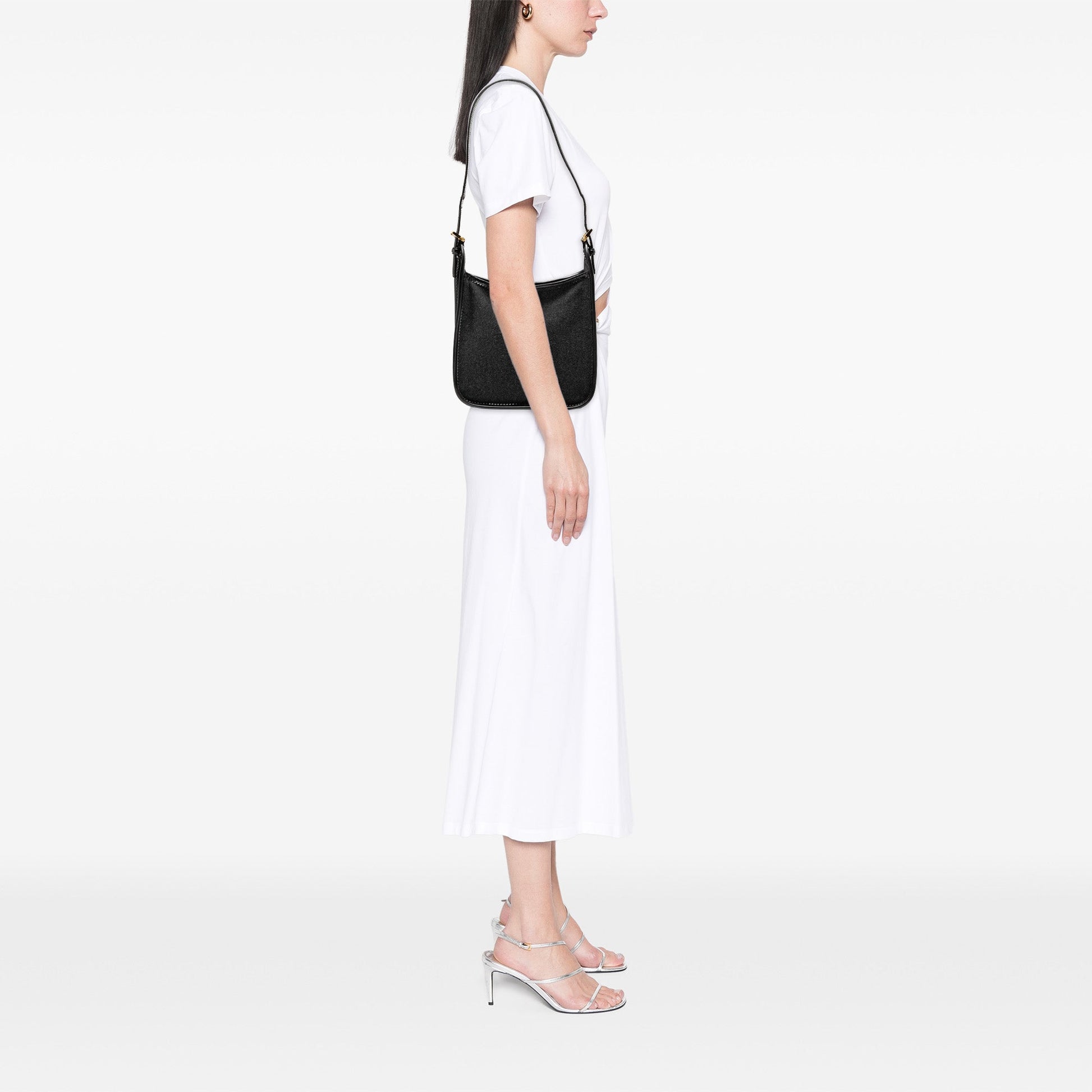LOEWE Wool Anagram Shoulder Bag