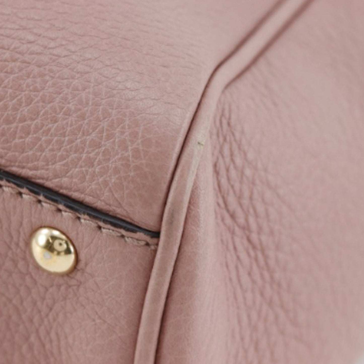 Gucci Mini Calfskin Bamboo Shopper Satchel