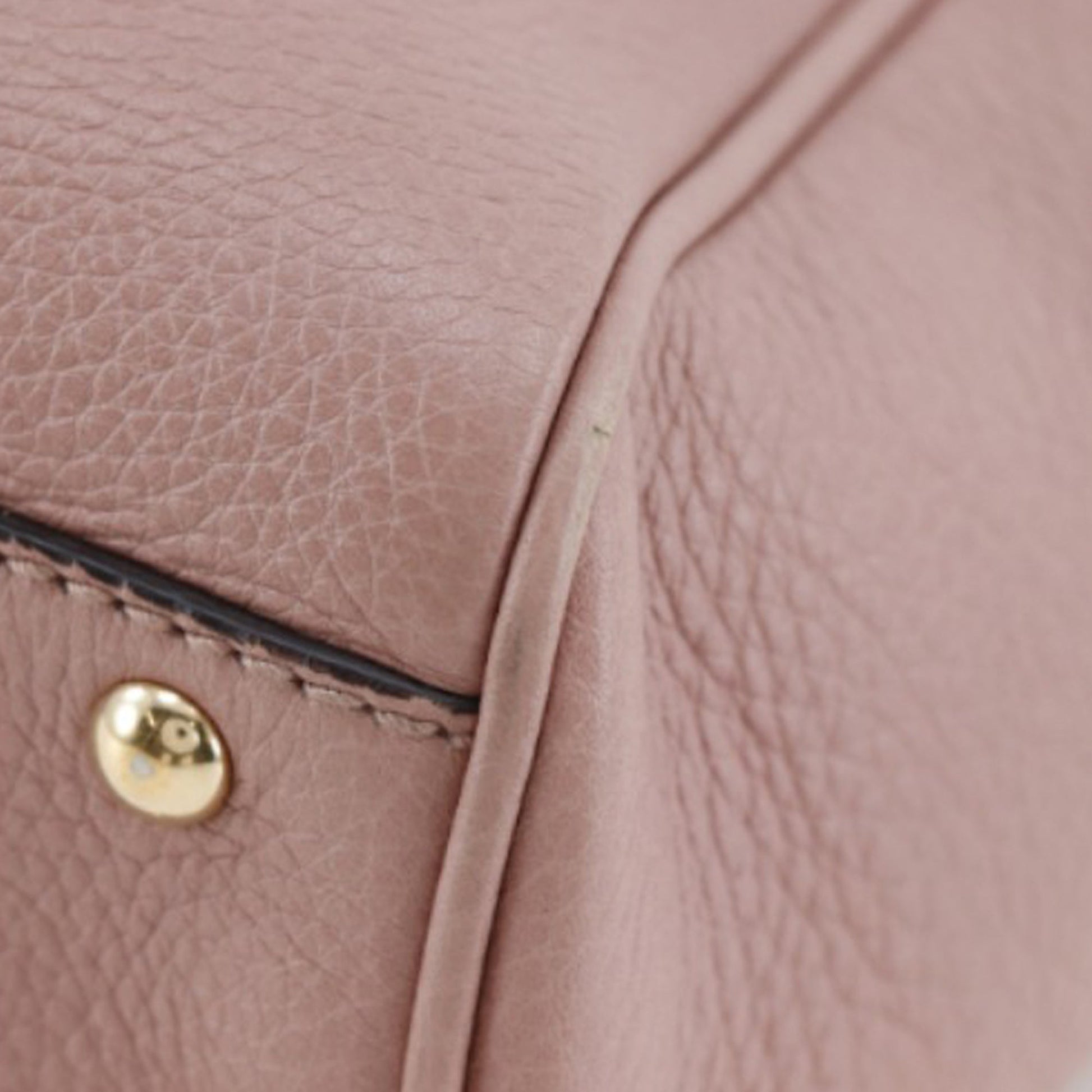 Gucci Mini Calfskin Bamboo Shopper Satchel