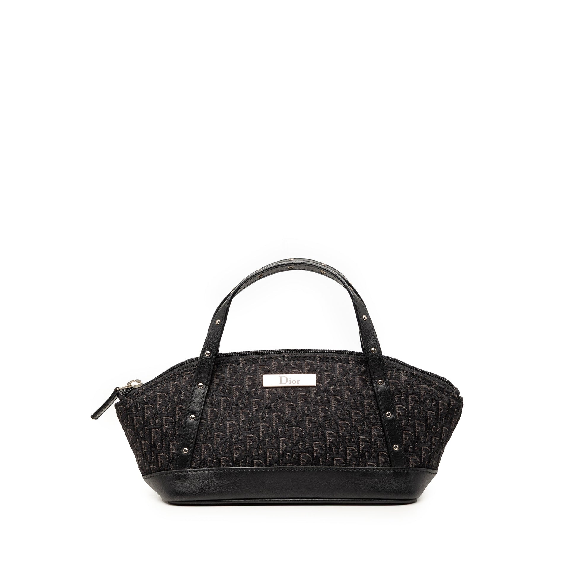 Dior Mini Diorissimo Trotter Canvas Street Chic Handbag
