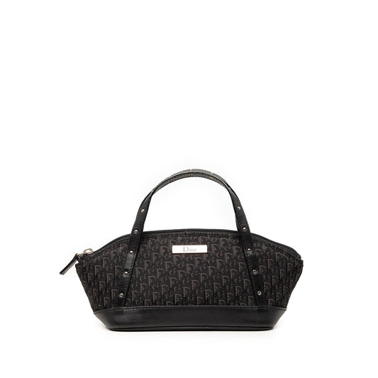 Dior Mini Diorissimo Trotter Canvas Street Chic Handbag