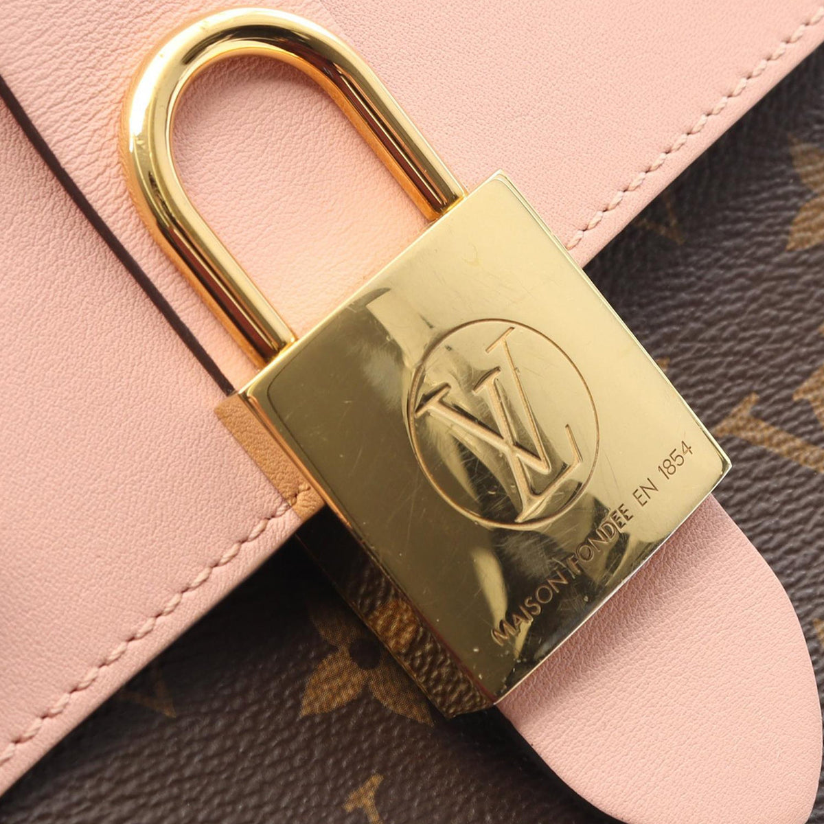 Louis Vuitton Monogram Locky BB — Brown
