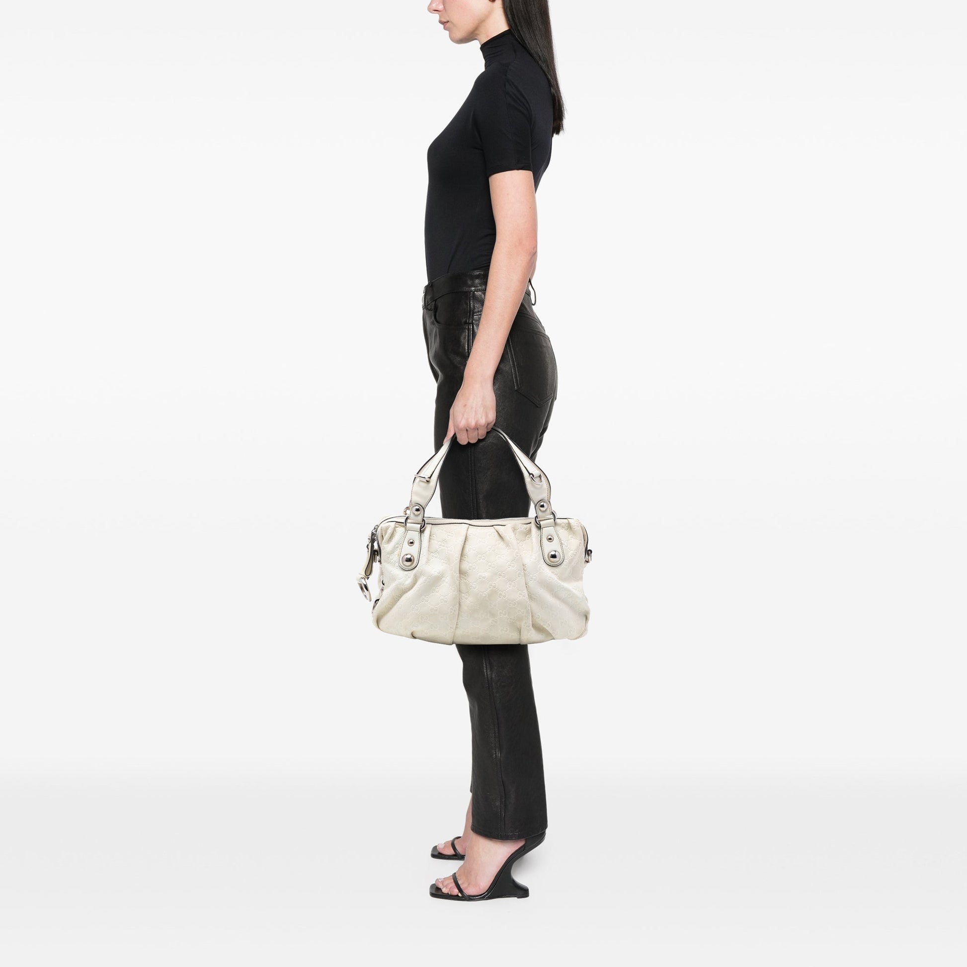 Guccissima Icon Bit Satchel