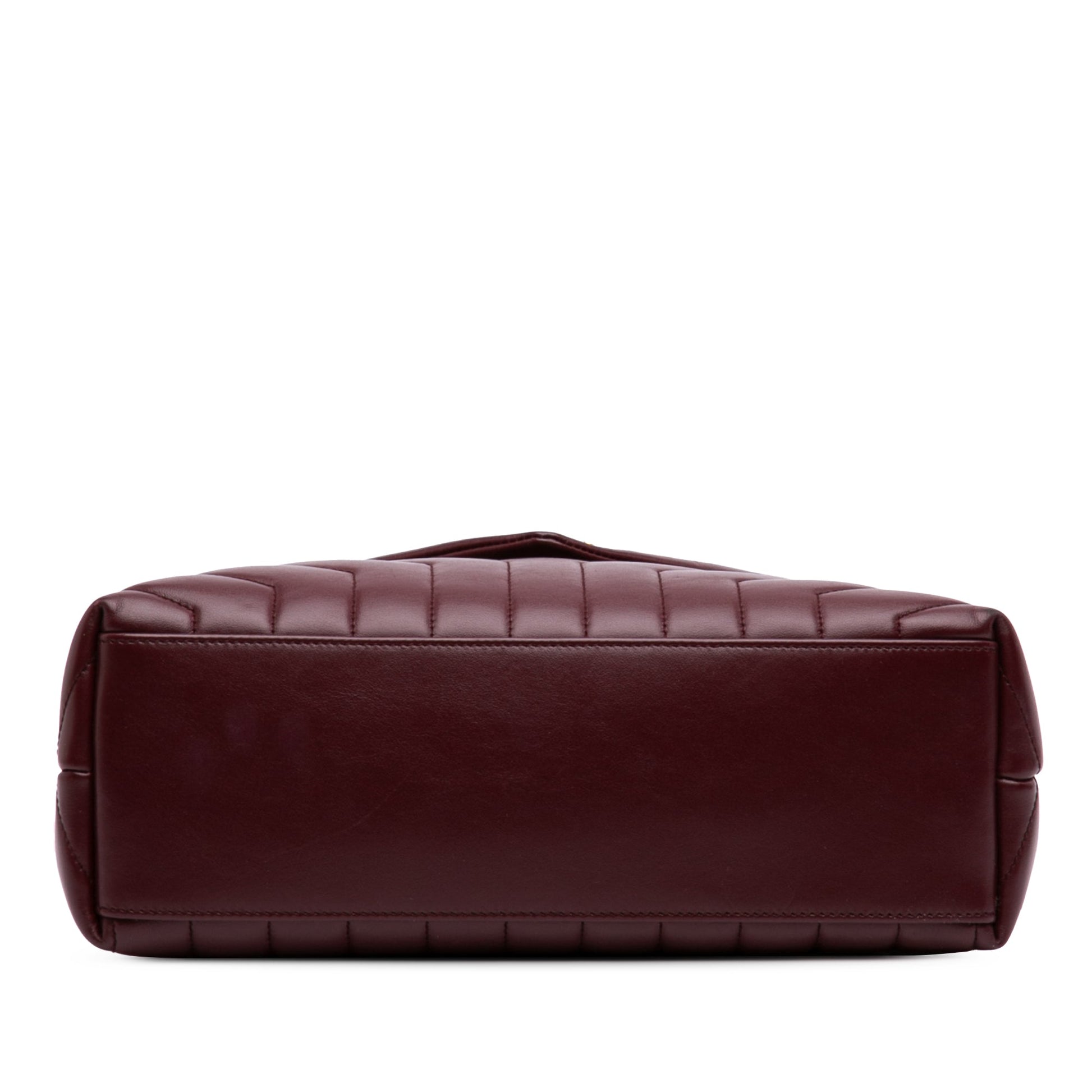 Saint Laurent Medium Matelasse Calfskin Monogram LouLou Shoulder Bag