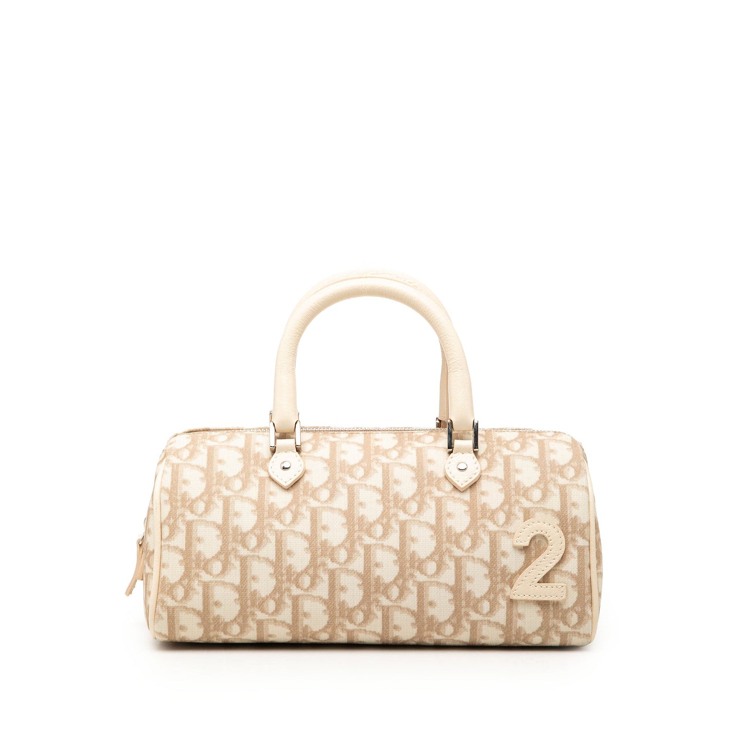 Dior Oblique Canvas Trotter Boston Bag