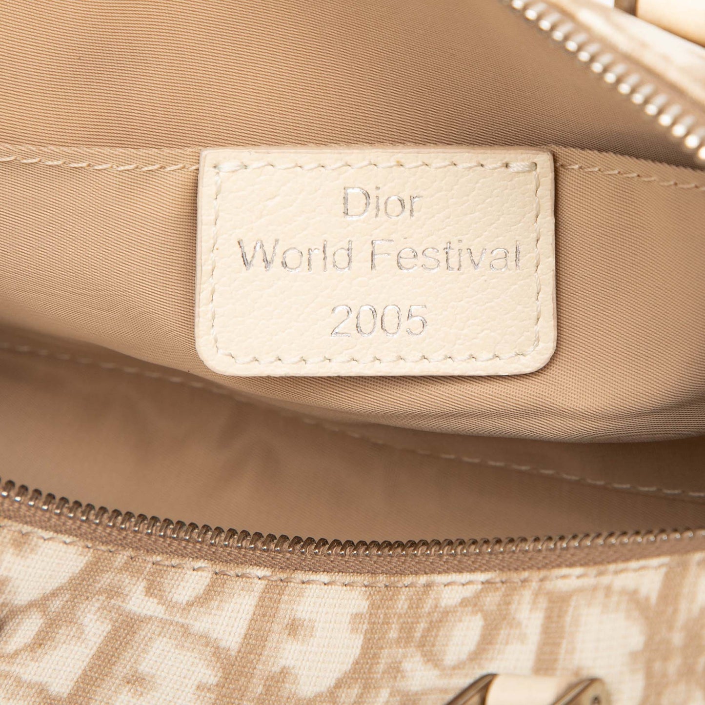 Dior Oblique Canvas Trotter Boston Bag