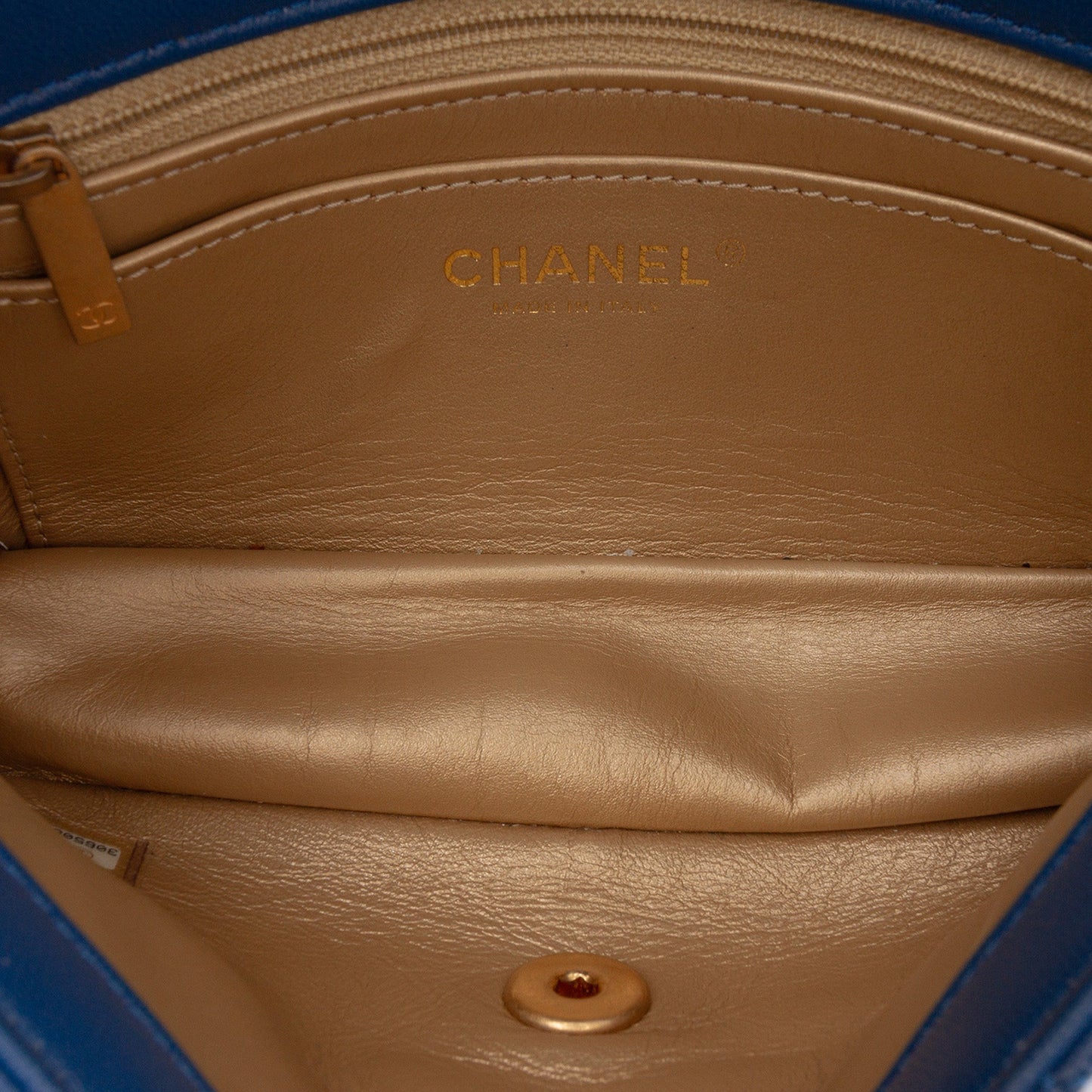 Chanel Mini Rectangular Classic Lambskin Pearl Crush Single Flap