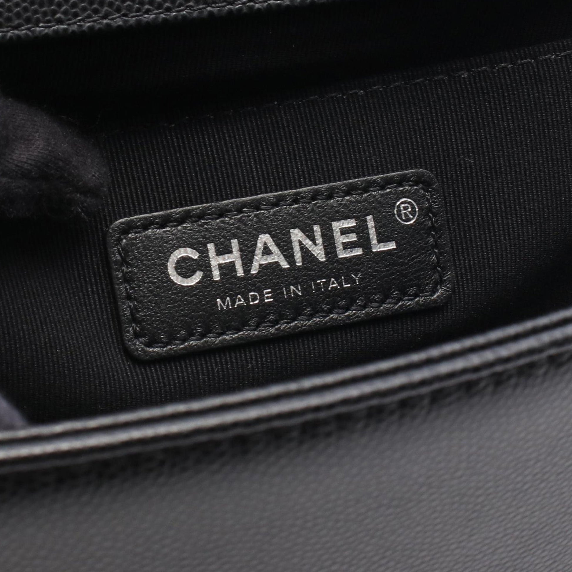Chanel Old Medium Quilted Lambskin Boy Flap