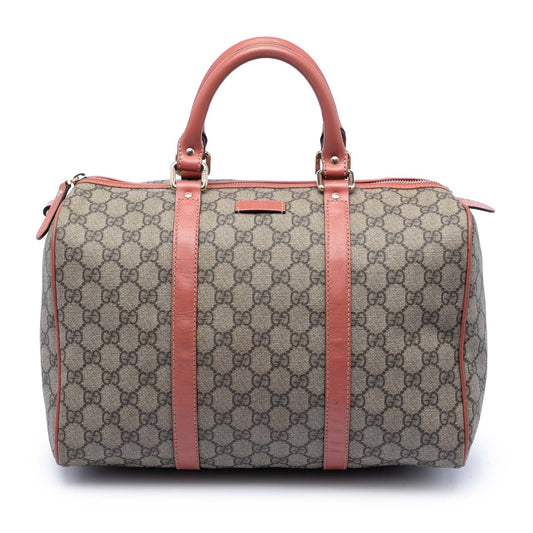 Gucci Medium GG Supreme Joy Boston Bag