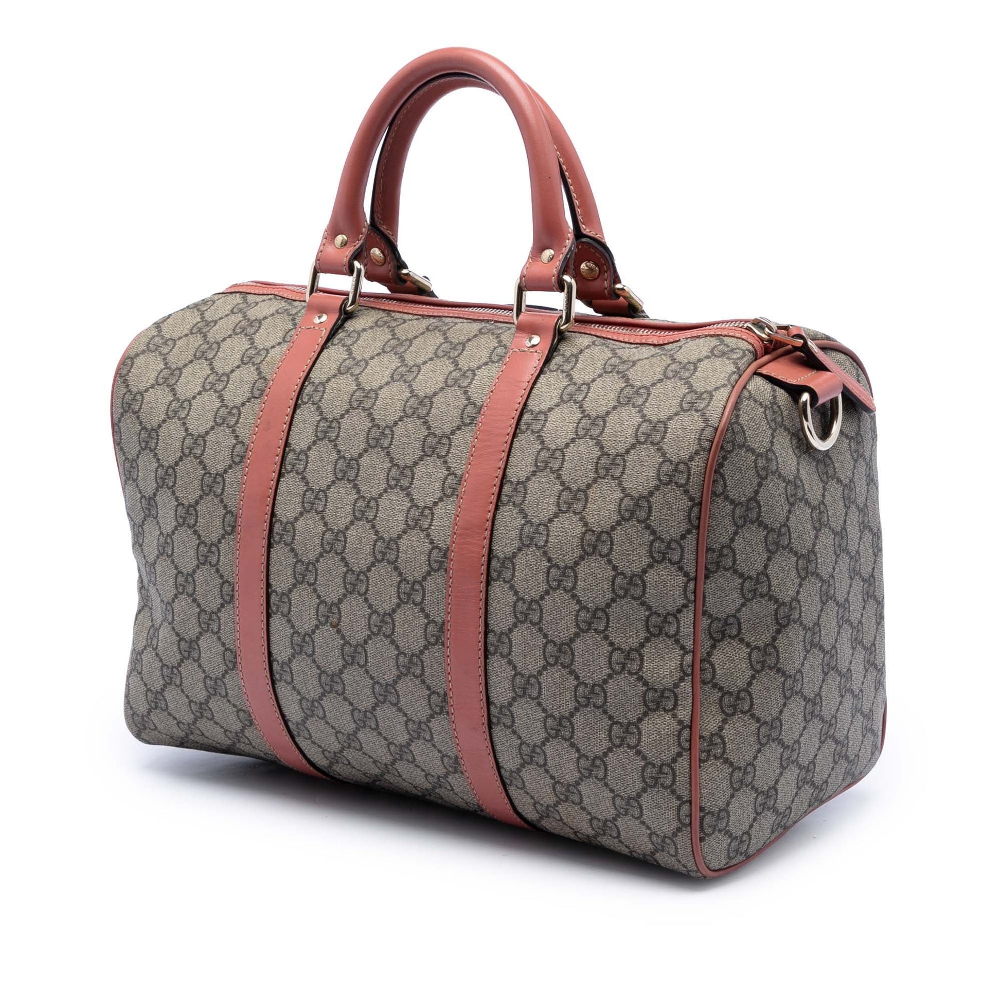 Gucci Medium GG Supreme Joy Boston Bag
