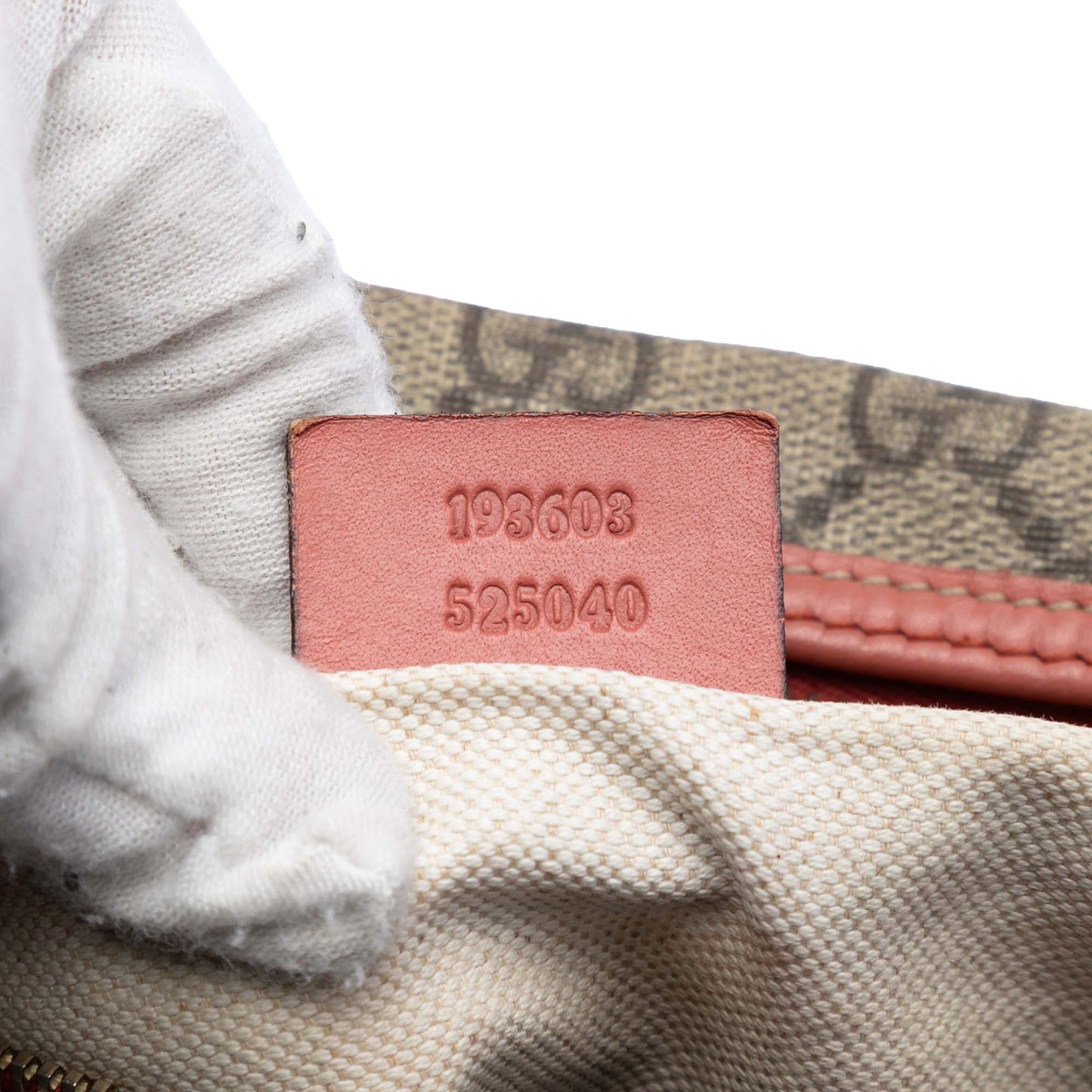 Gucci Medium GG Supreme Joy Boston Bag