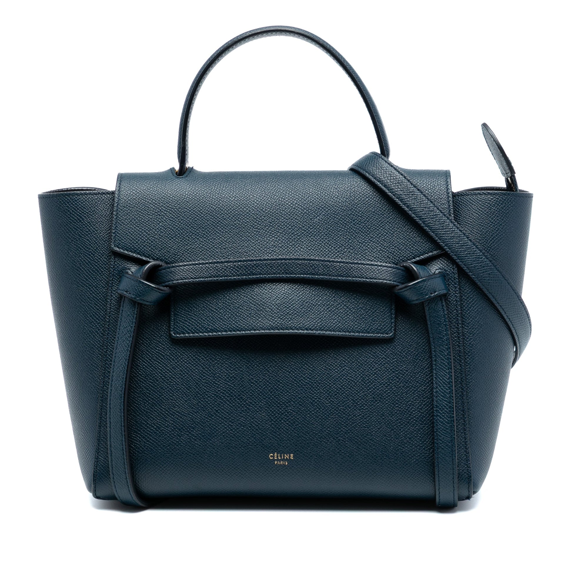 Celine Micro Grained Calfskin Belt Bag