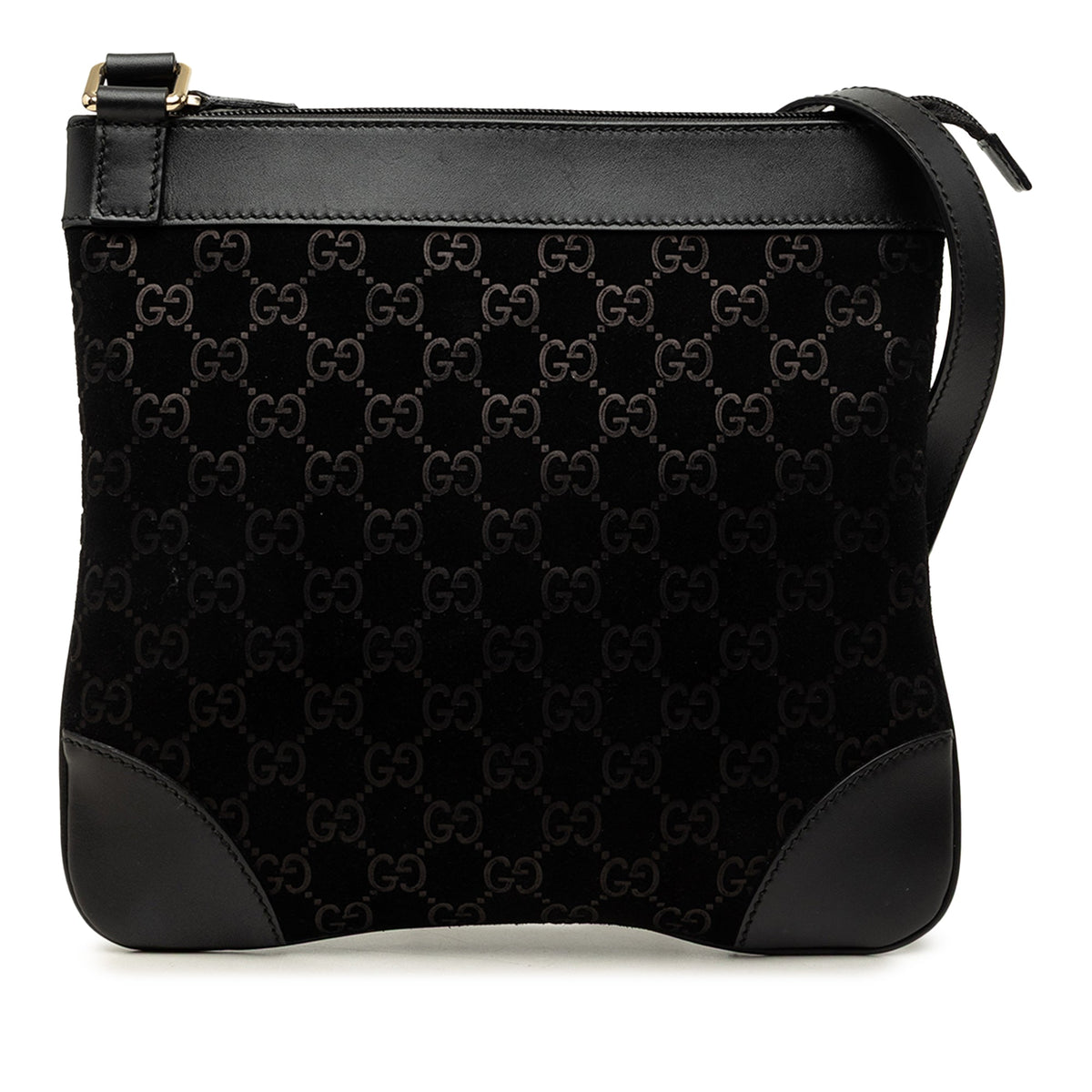 Gucci GG Suede Crossbody