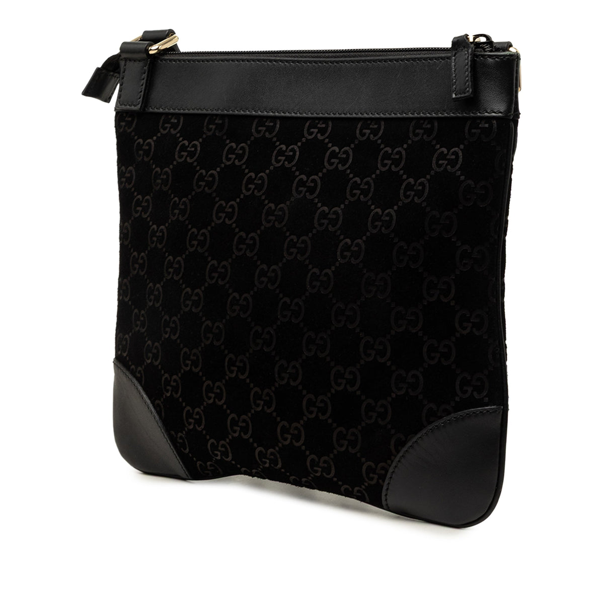 Gucci GG Suede Crossbody