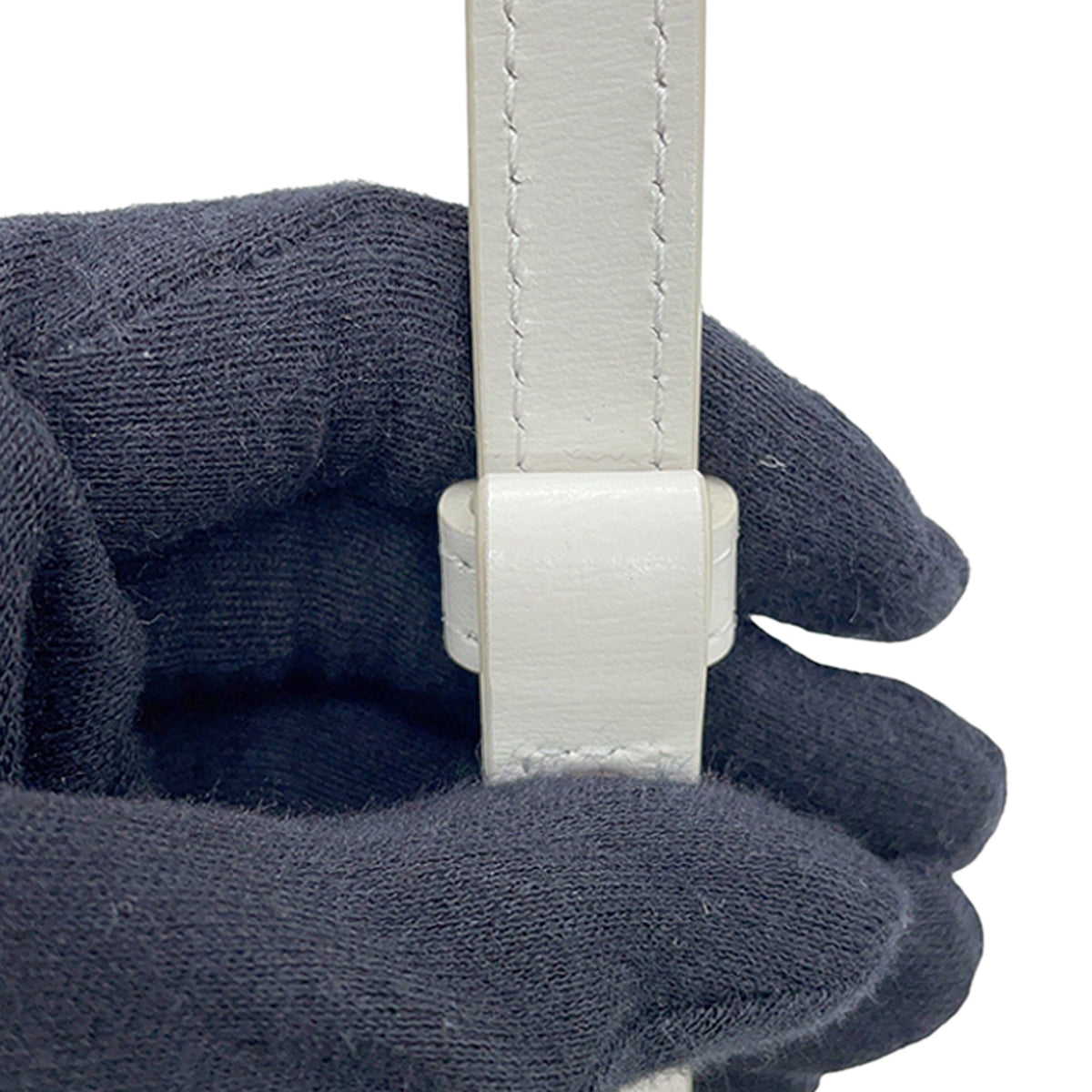 Celine Mini Calfskin Claude Crossbody — White