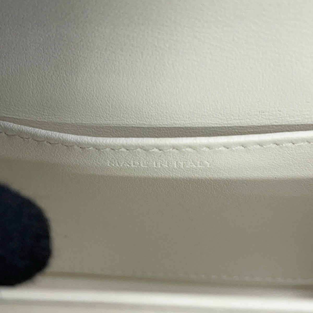 Celine Mini Calfskin Claude Crossbody — White