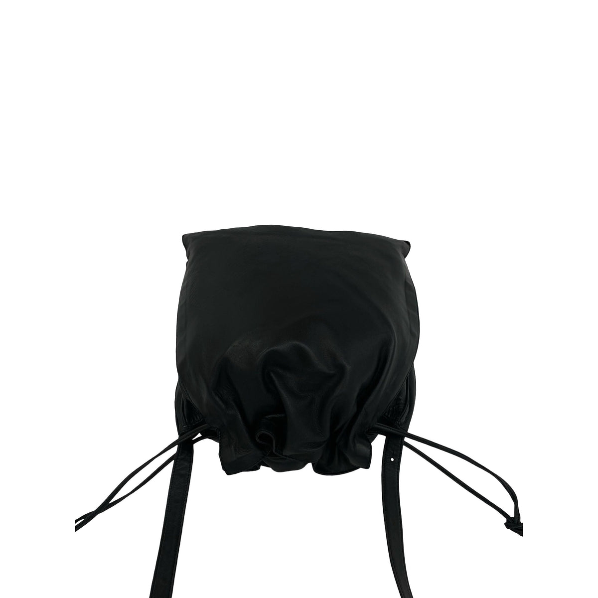 LOEWE Nappa Anagram Drawstring Crossbody — Black