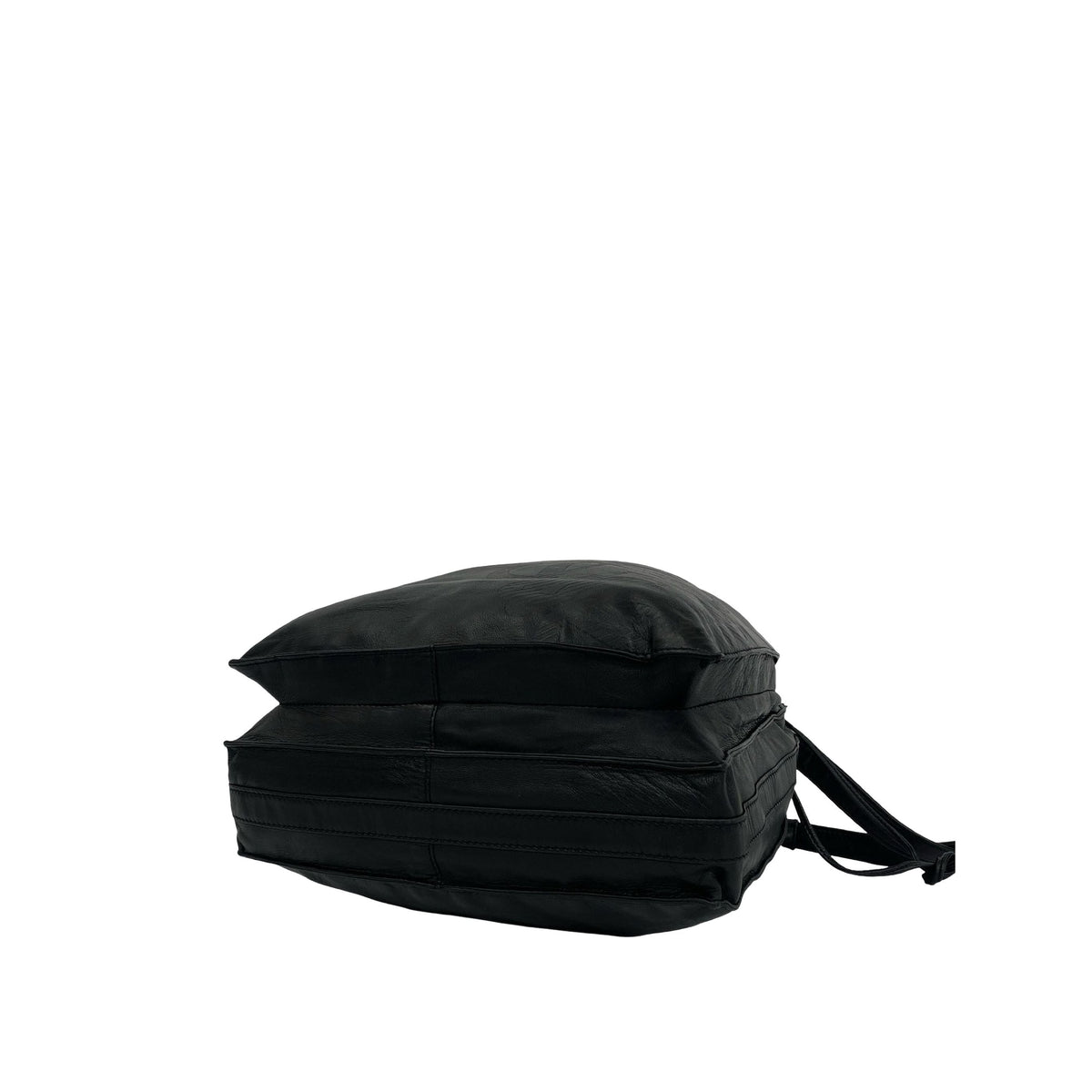 LOEWE Nappa Anagram Drawstring Crossbody — Black
