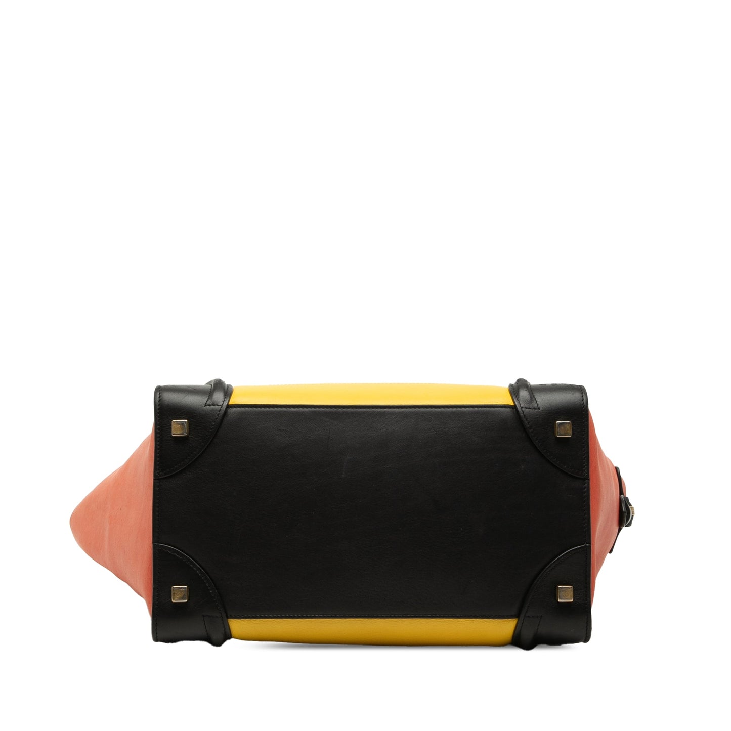Celine Mini Multicolor Calfskin Luggage Tote