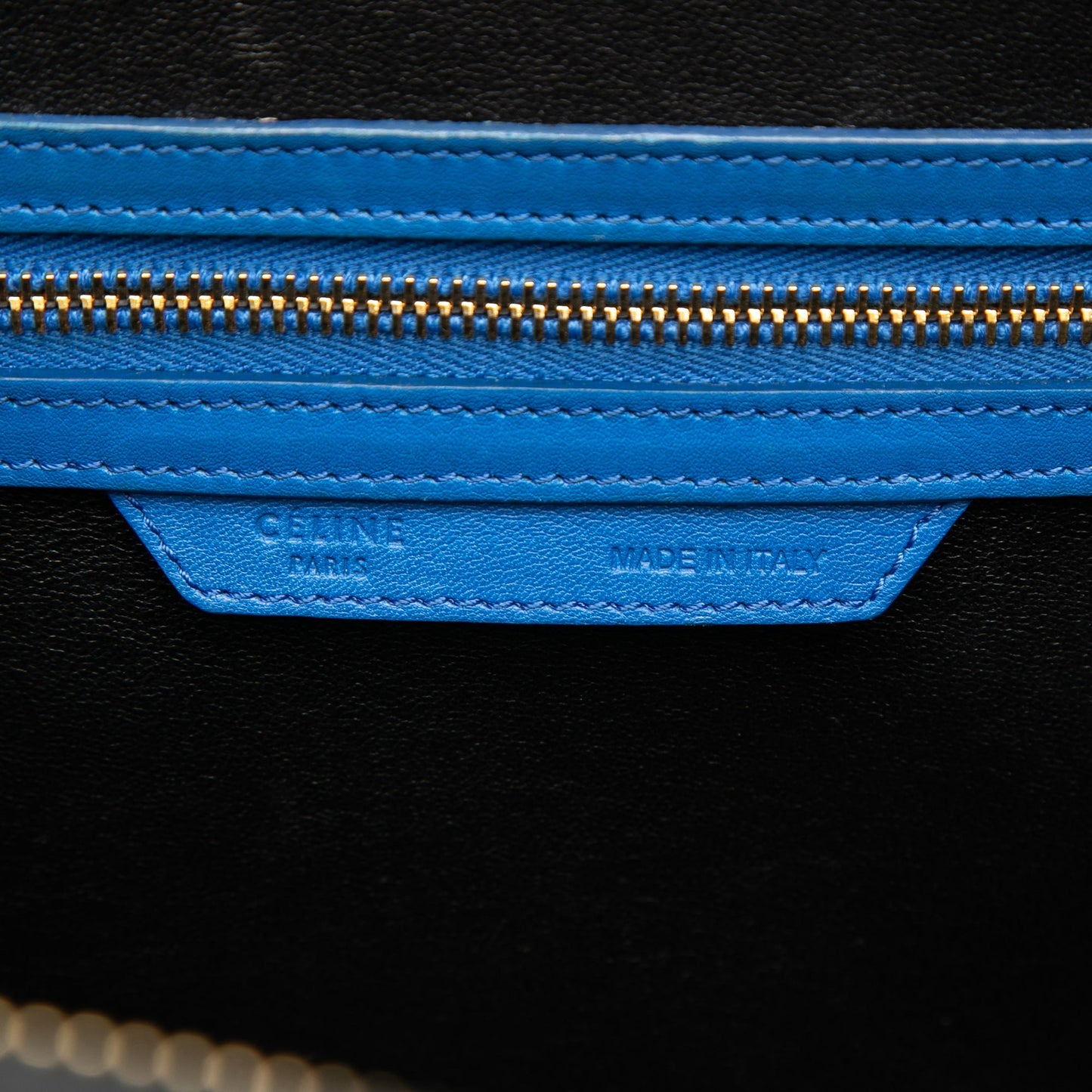 Celine Mini Multicolor Calfskin Luggage Tote