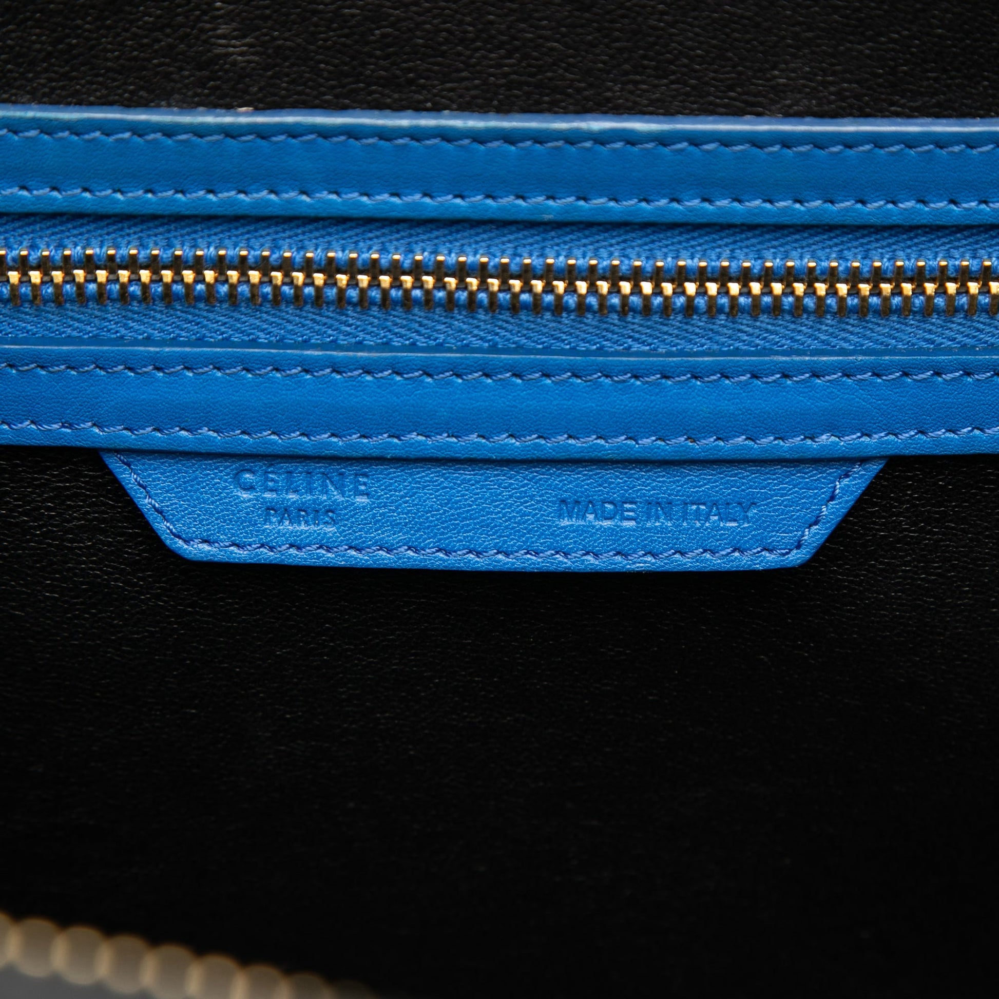 Celine Mini Multicolor Calfskin Luggage Tote