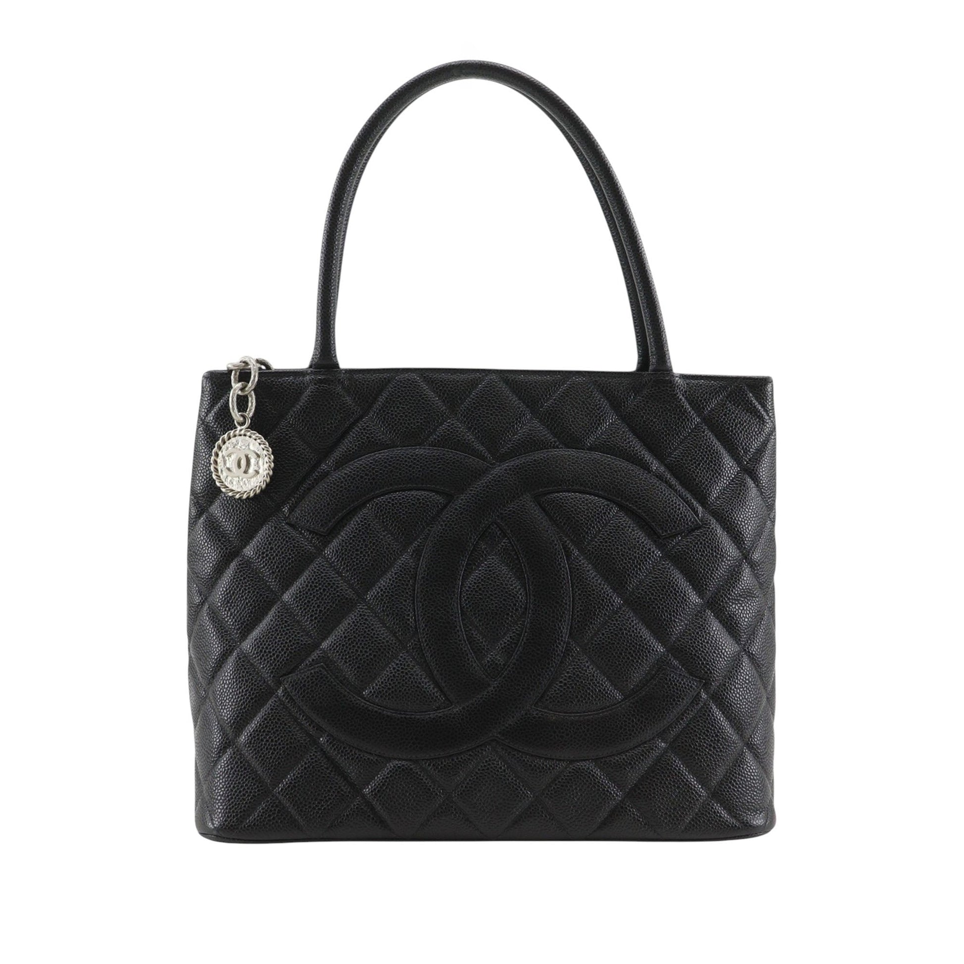 Chanel Caviar Medallion Tote