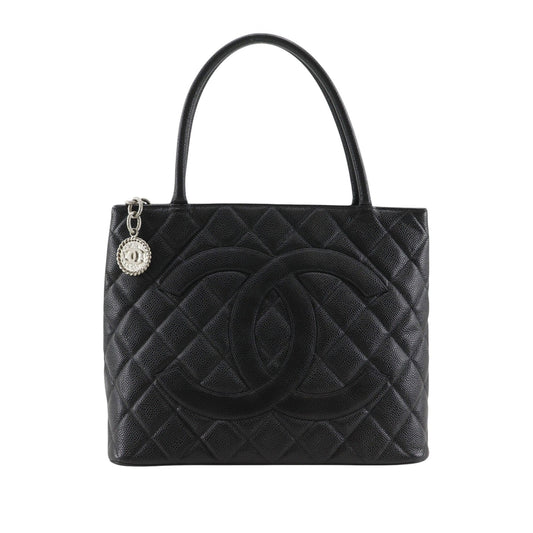 Chanel Caviar Medallion Tote