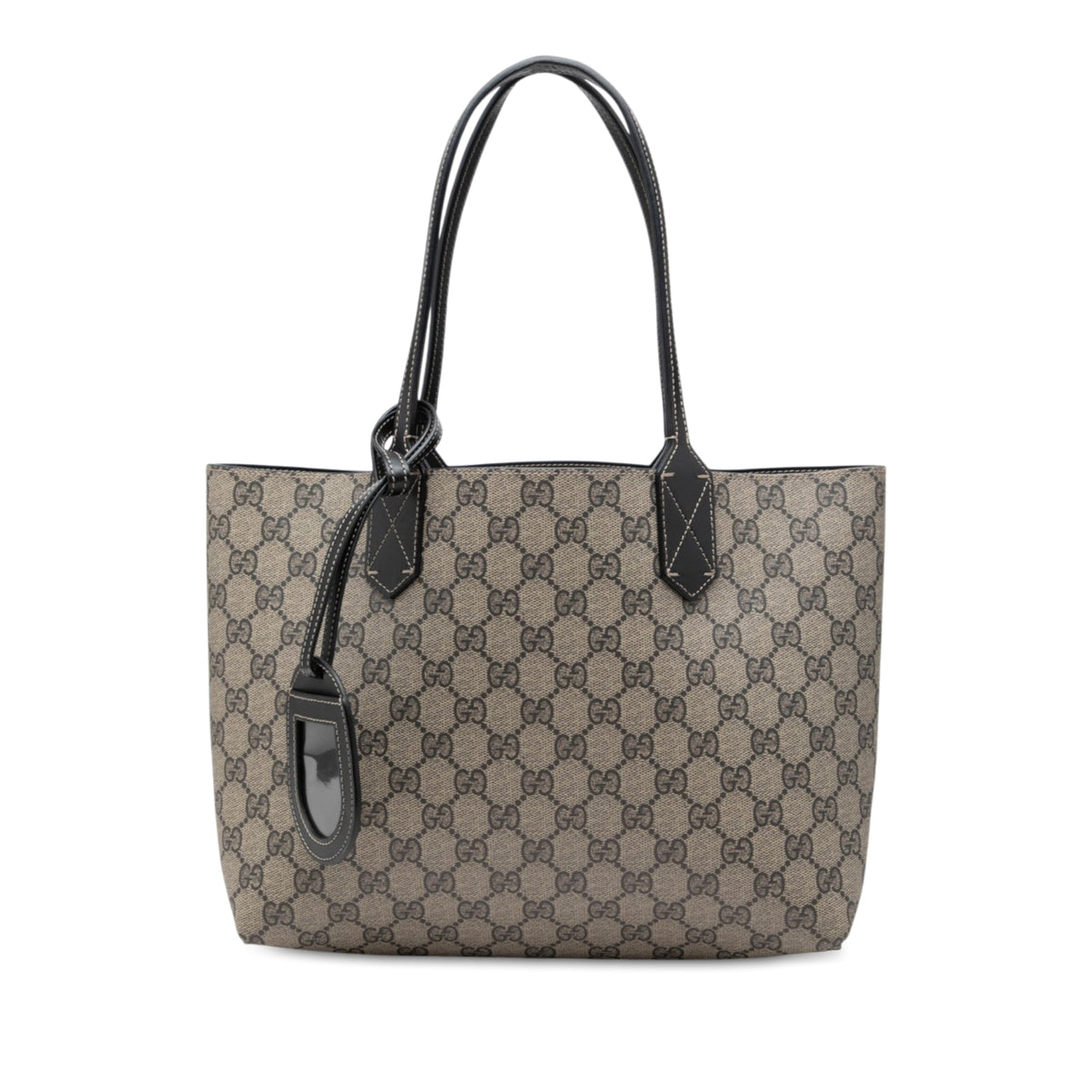 Gucci Small GG Supreme Reversible Tote — Beige