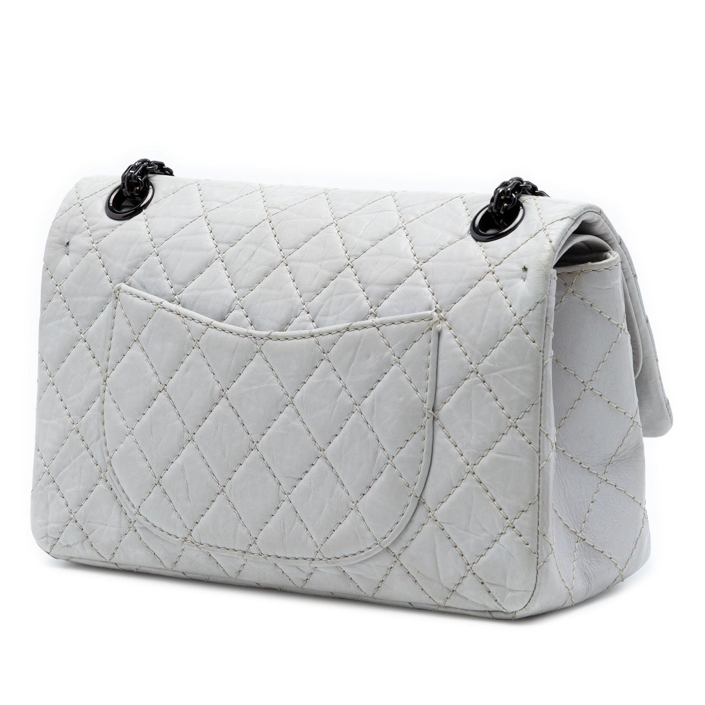 Chanel Quilted Aged Calfskin Reissue 2.55 Double Flap 225