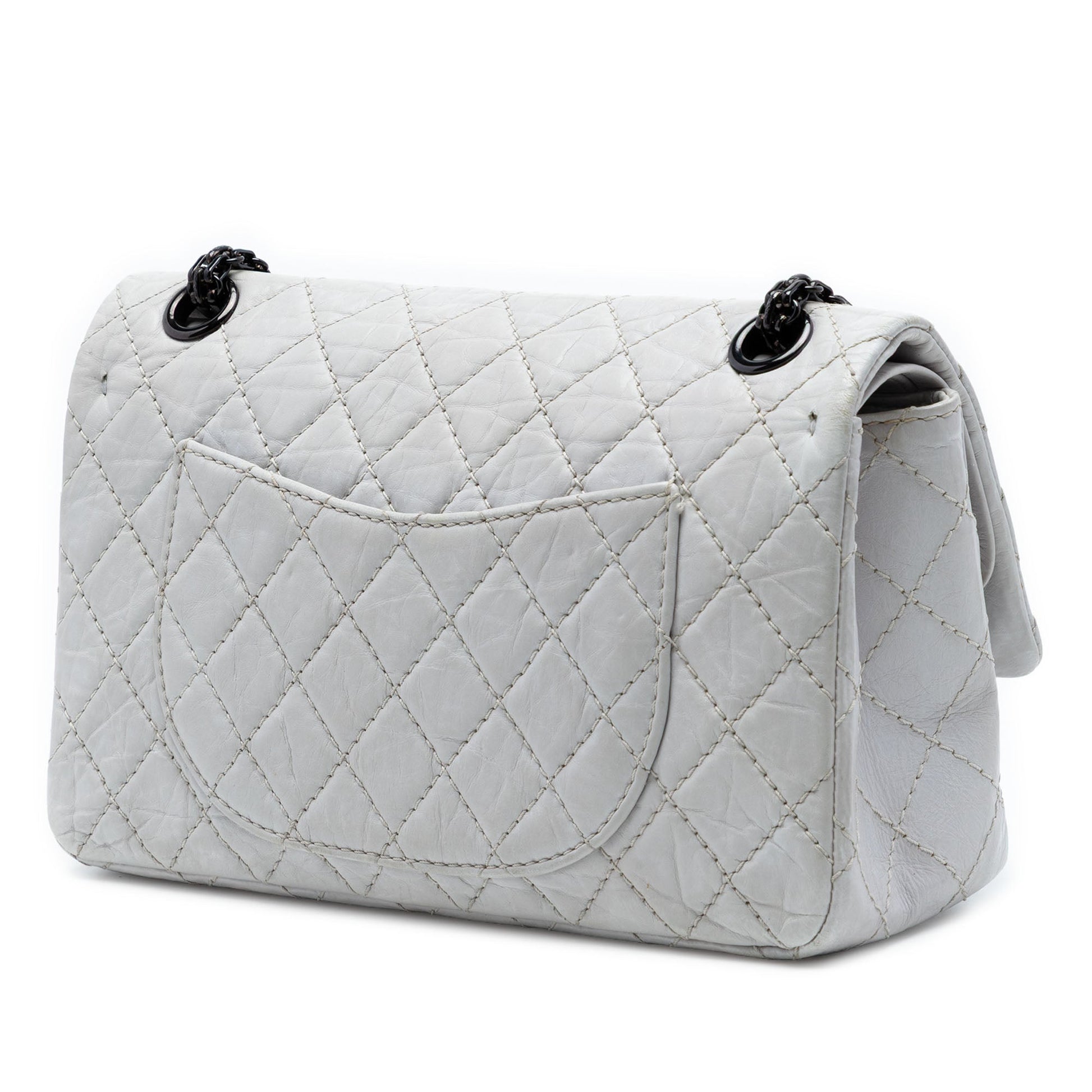 Chanel Quilted Aged Calfskin Reissue 2.55 Double Flap 225