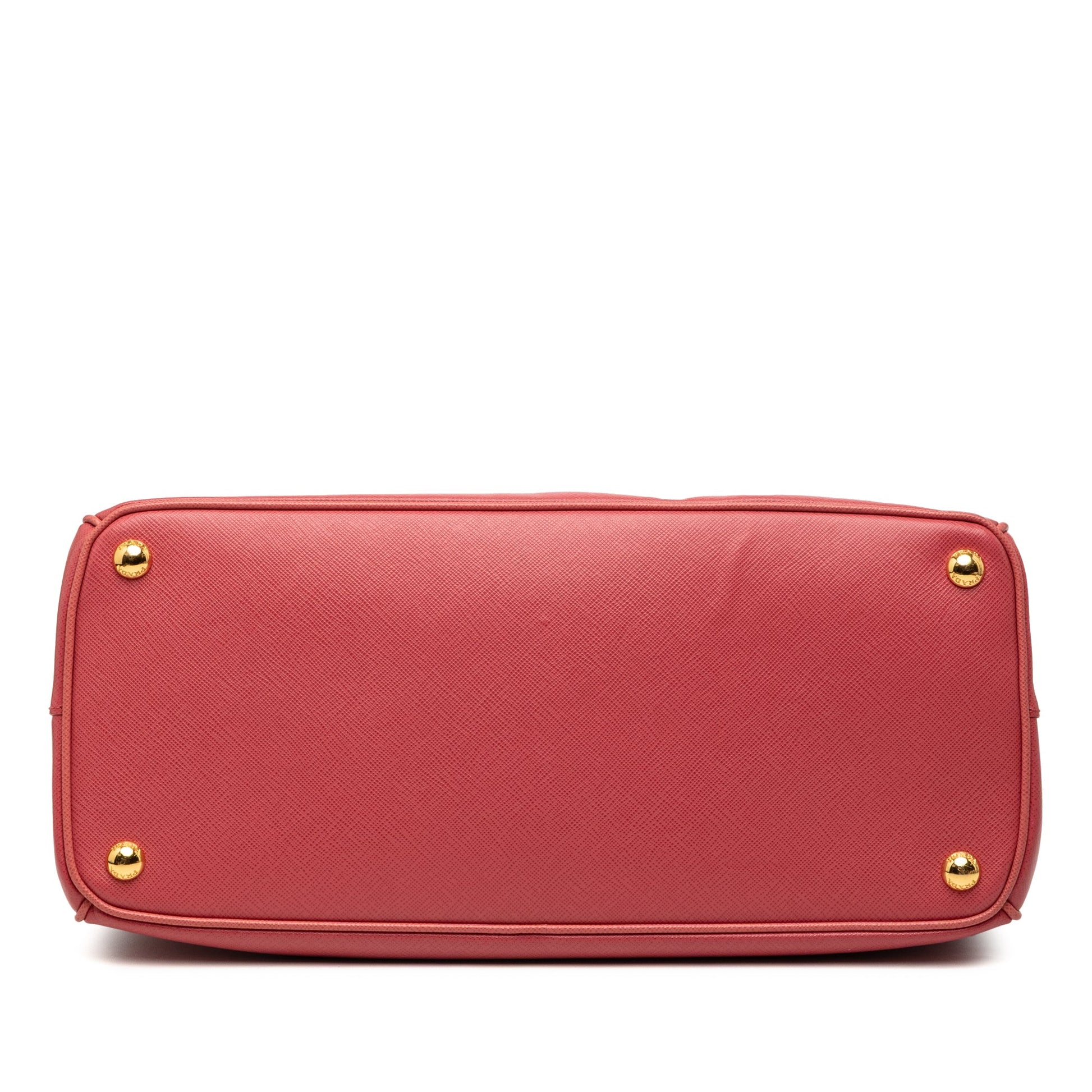 Prada Medium Saffiano Lux Galleria Double Zip Satchel