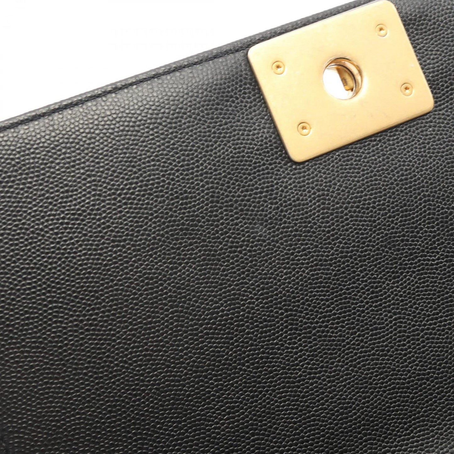 Chanel Old Medium Chevron Caviar Boy Flap