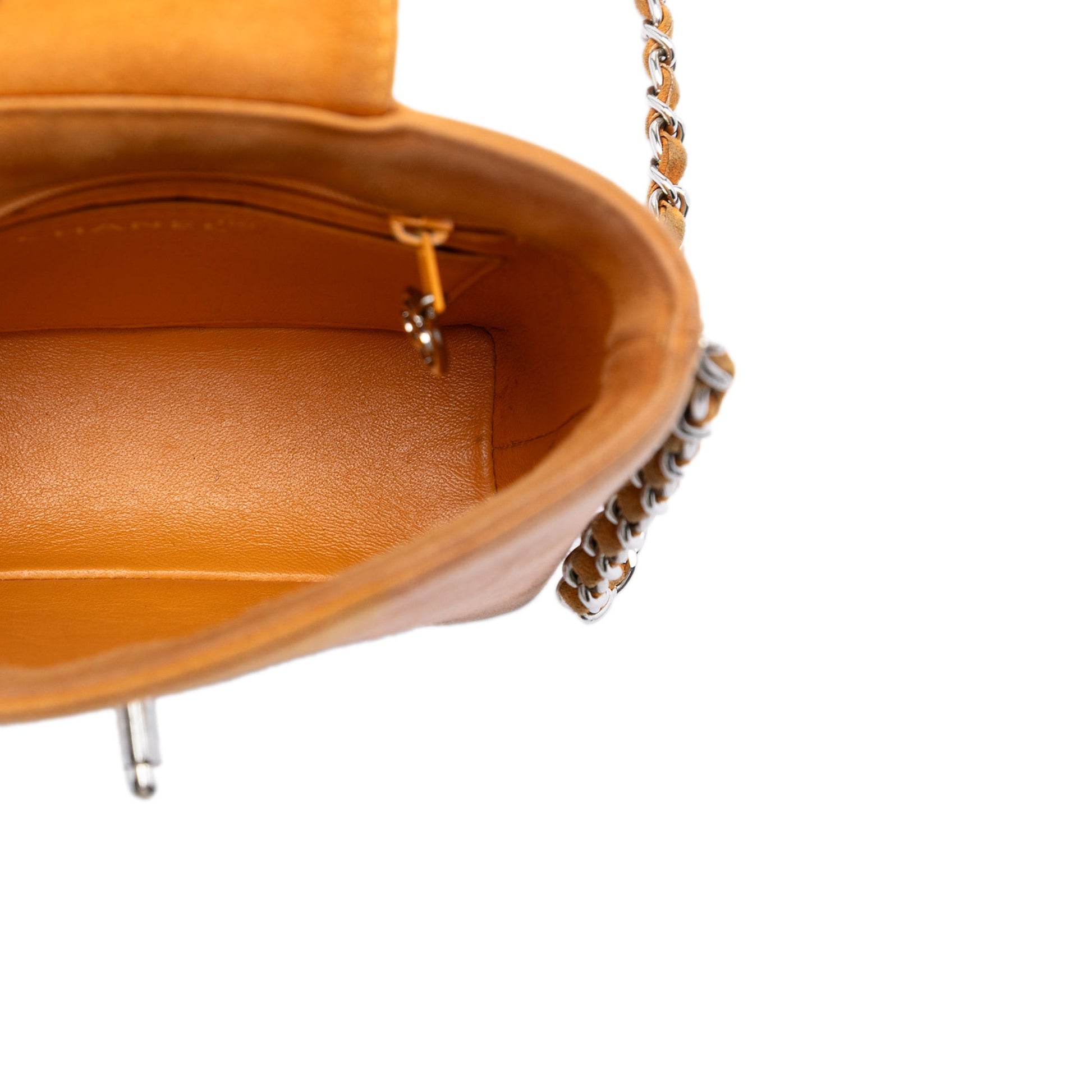 Chanel CC Suede Crossbody