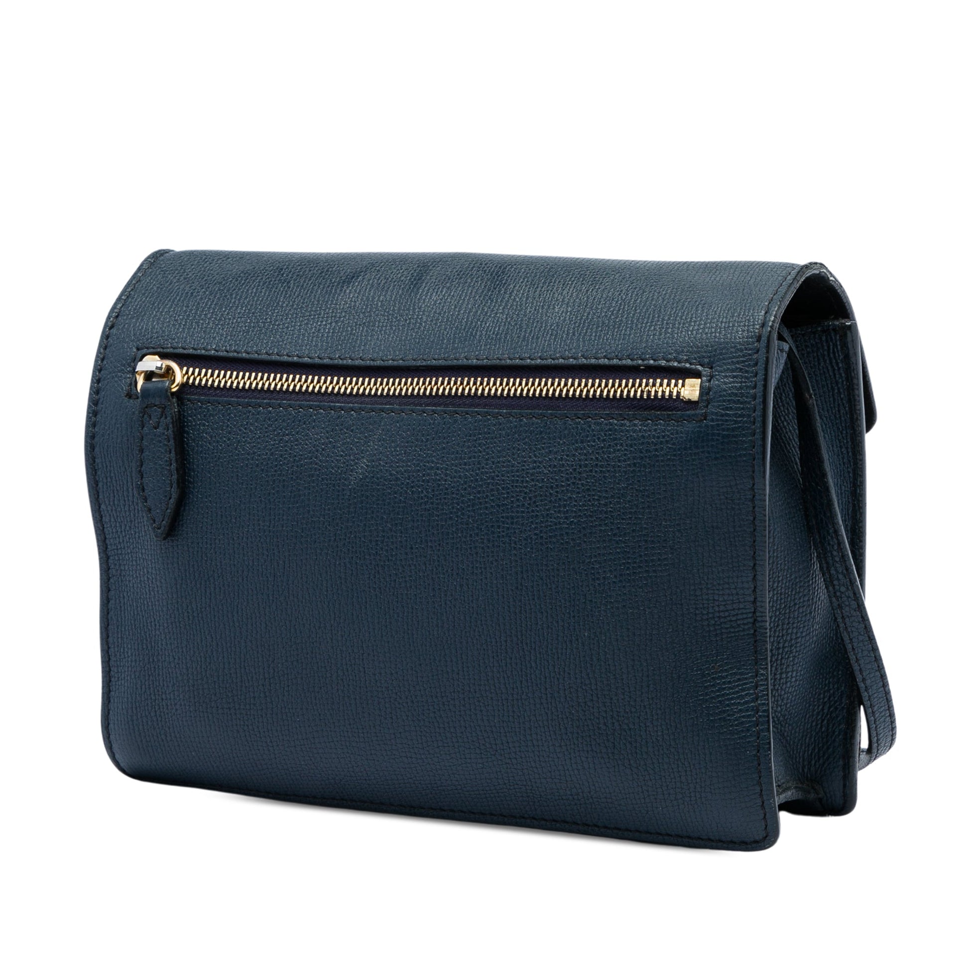 Burberry Small Leather and House Check Canvas Derby Macken Crossbody