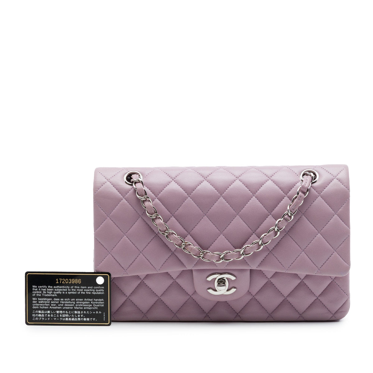 Chanel Medium Classic Lambskin Double Flap