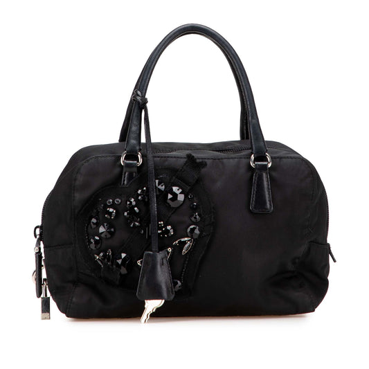 Prada Tessuto Evening Heart Handbag
