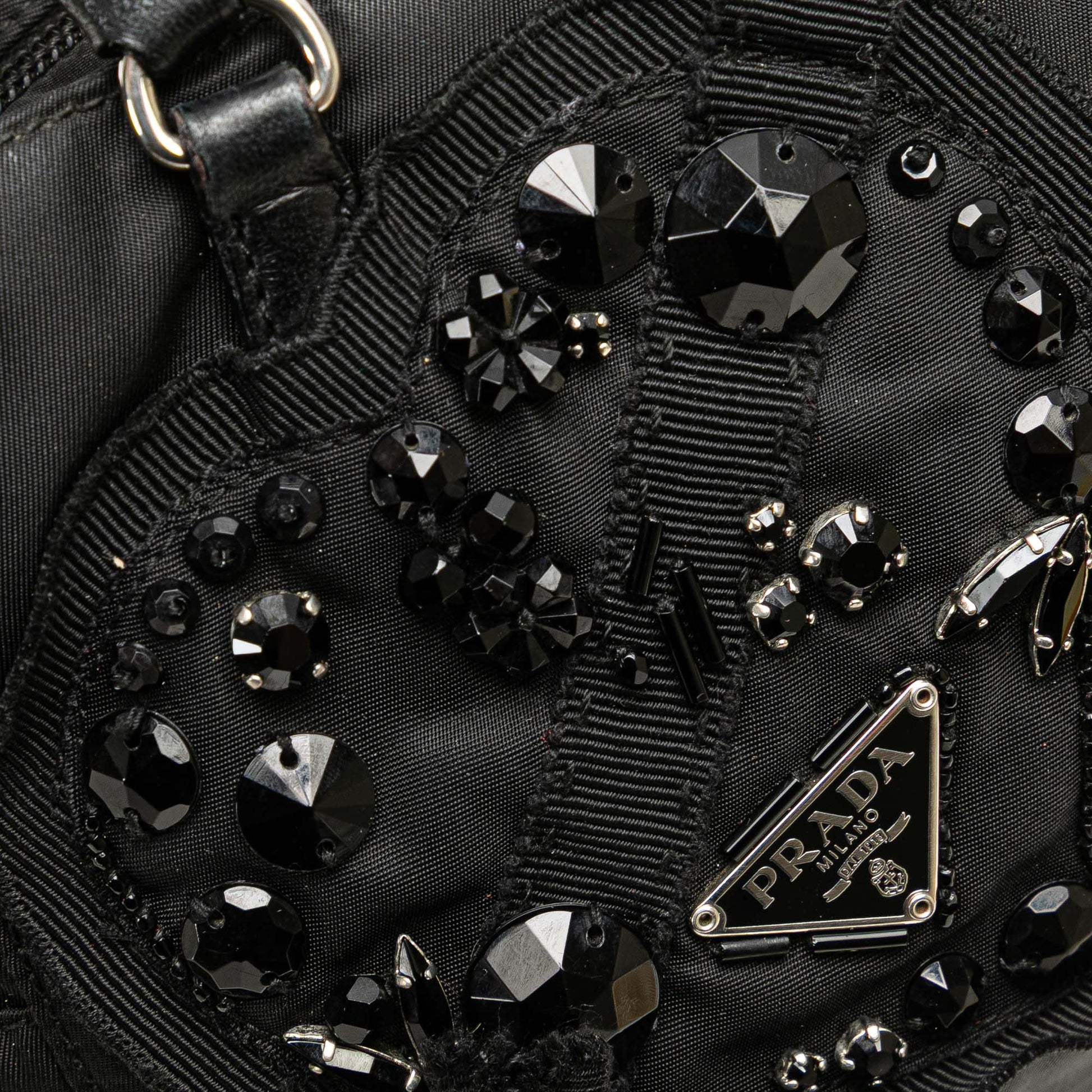 Prada Tessuto Evening Heart Handbag