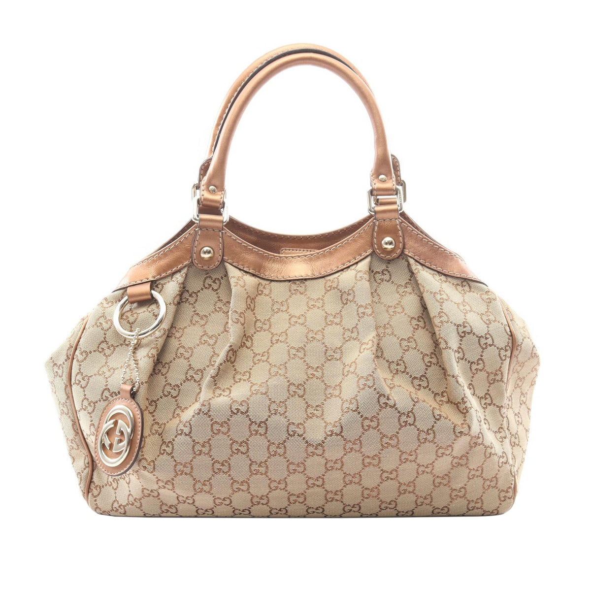 Gucci Medium GG Canvas Sukey Tote